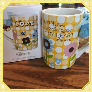 🌼NWT🌼”Sisters” Christian Mug🌼